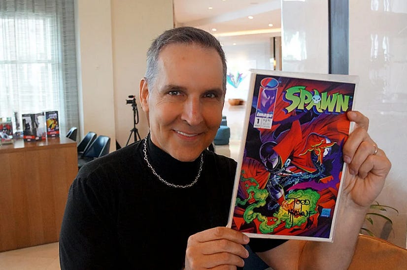 Todd McFarlane probably doesn't care what you think. (Image: Artisan Magazine)