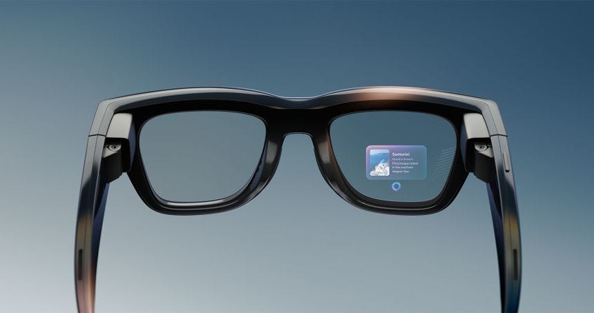 The Meta Ray-Ban Displays are the first glasses from the company to include a display inside the lens.