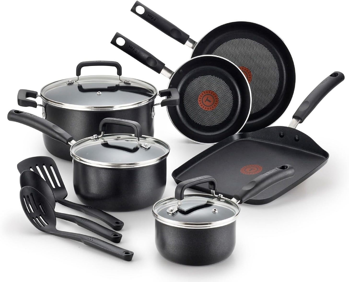 T-fal Signature Nonstick Cookware Set, 12 Piece