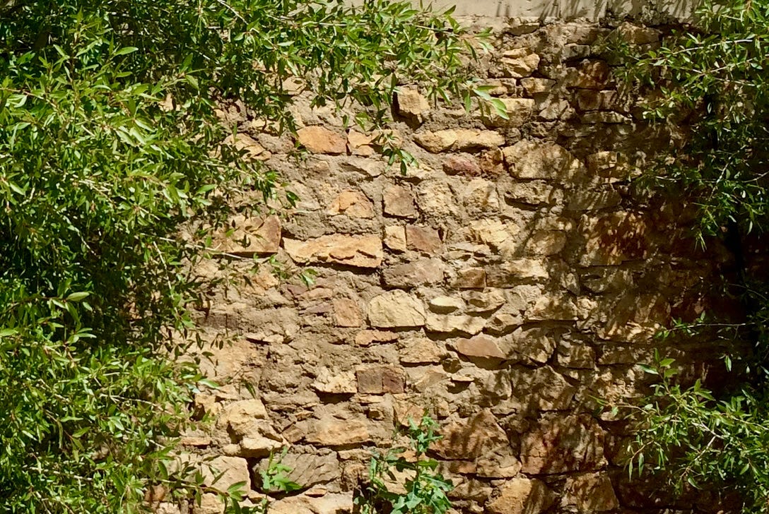 Limestone Wall