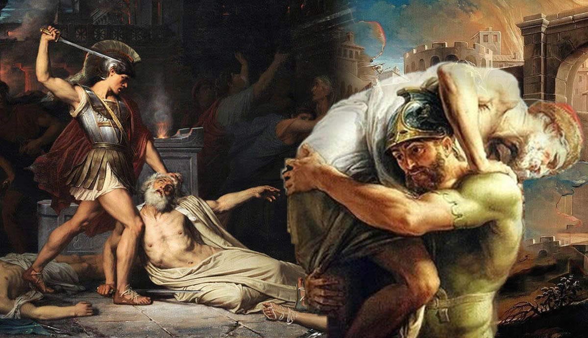 Virgil's Aeneid: The Adventures of Aeneas Described in 17 ...