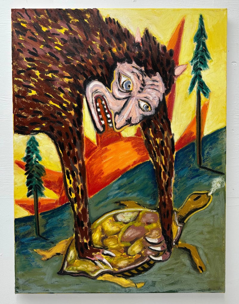 James Greco turtle painting