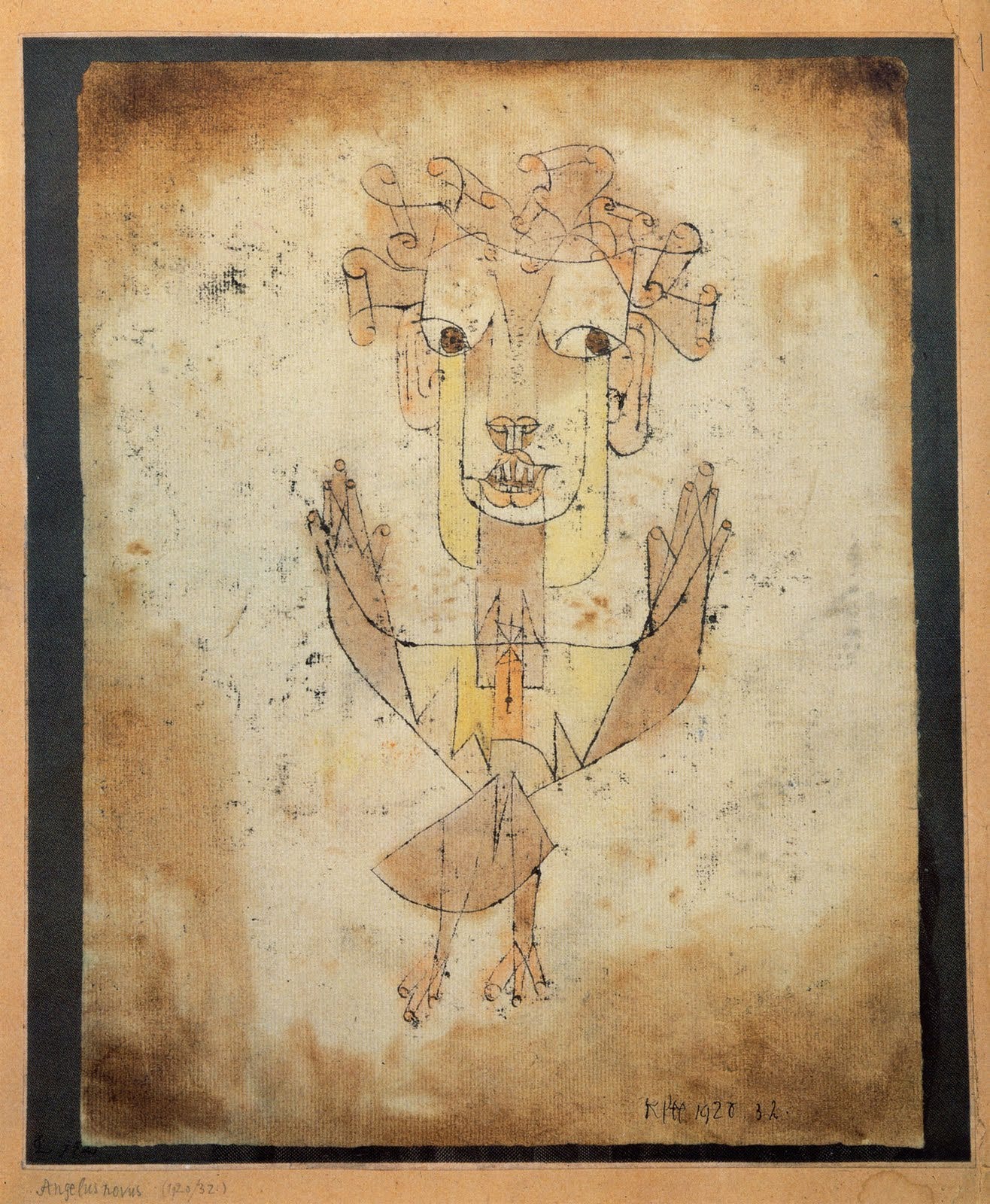 Paul Klee's painting, Angelus Novus