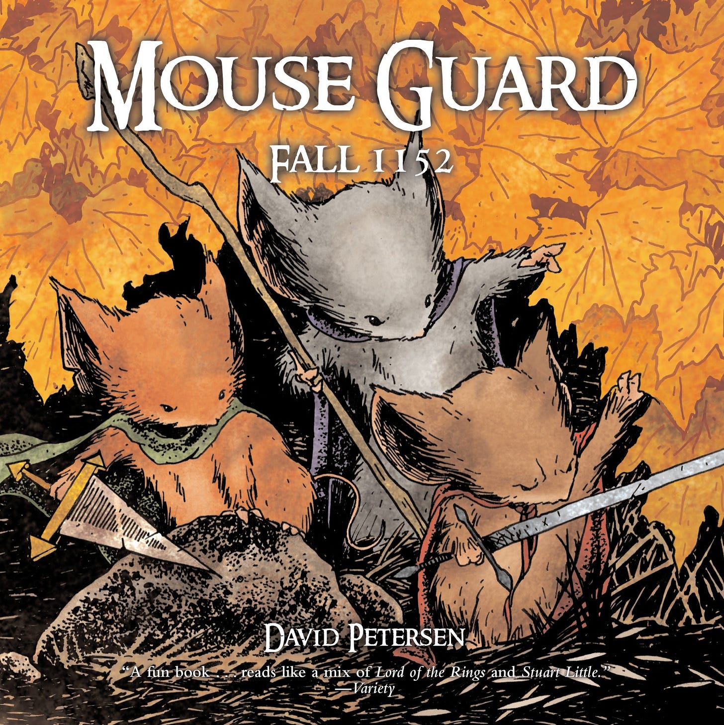 Amazon.com: Mouse Guard: Fall 1152 (Mouse Guard (Paperback)):  9780345496867: Petersen, David: Books