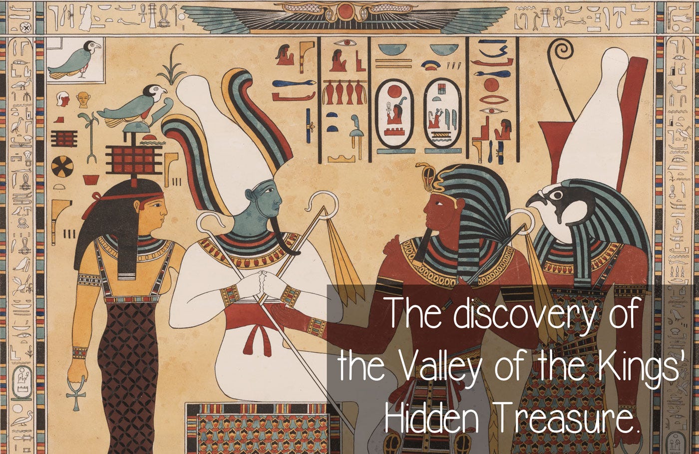 The discovery of the tomb of Seti I in 1817 by Belzoni