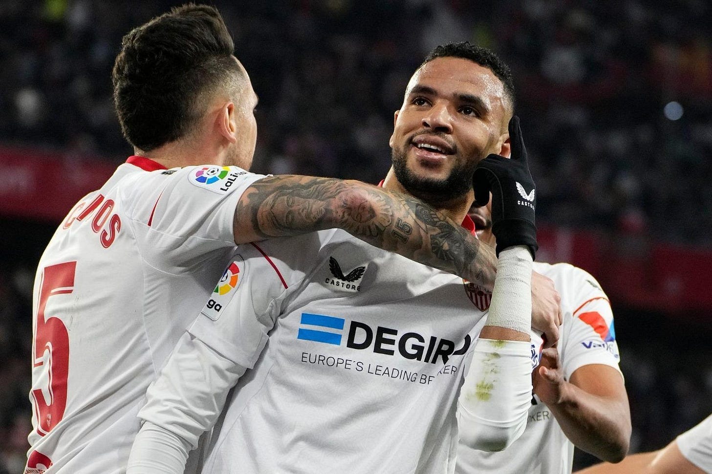 En-Nesyri author of a beautiful double