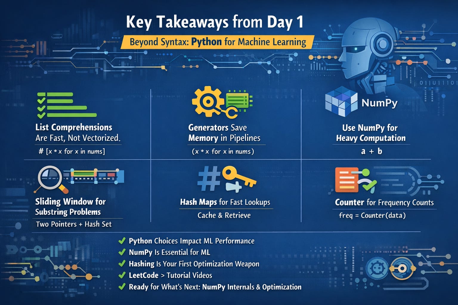 [AI ML| Learning Notes Day 1| Python for AI/ML — Foundations That ...