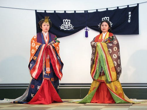 Kimono demonstratie Kimono demonstratie