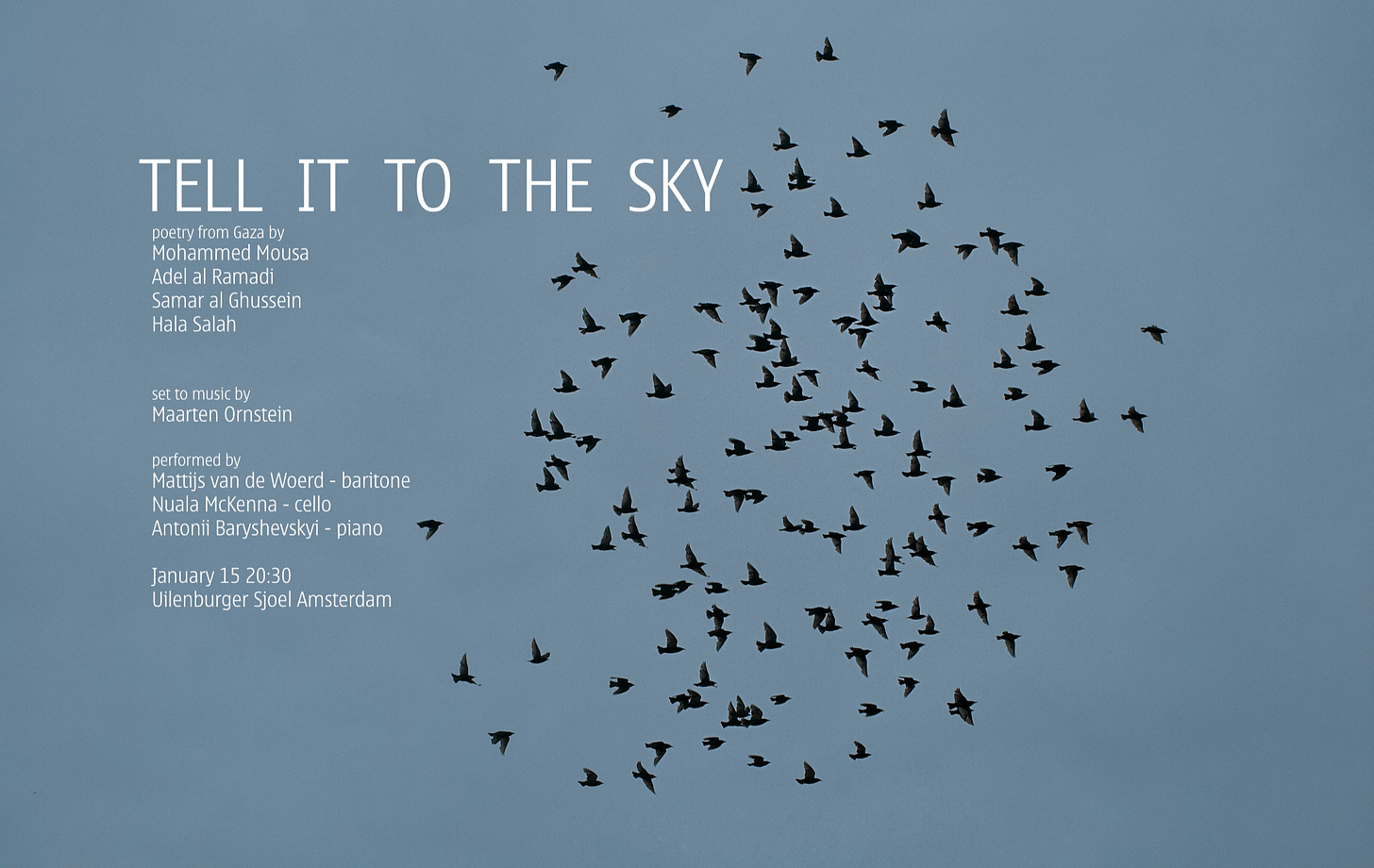 Tell it to the Sky picture, with names and dates