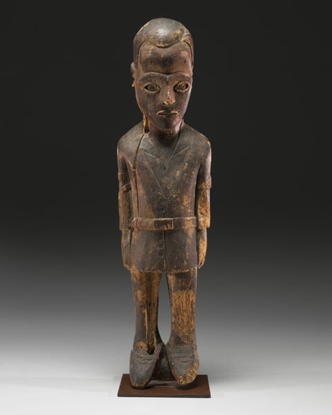 Chief’s or diviner’s figure representing the Belgian colonial officer Maximilien Balot, circa 1931 Chief’s or diviner’s figure representing the Belgian colonial officer Maximilien Balot, circa 1931