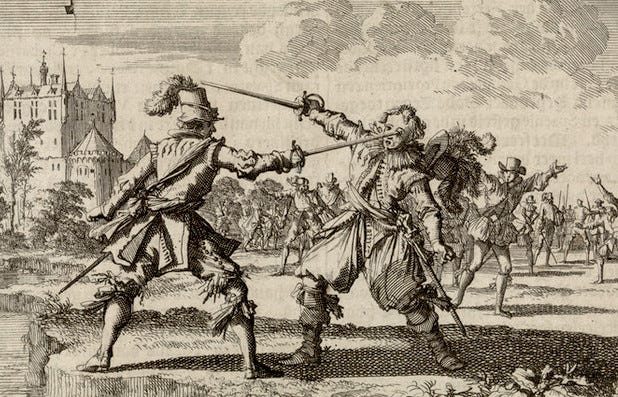 The Sword in Duel