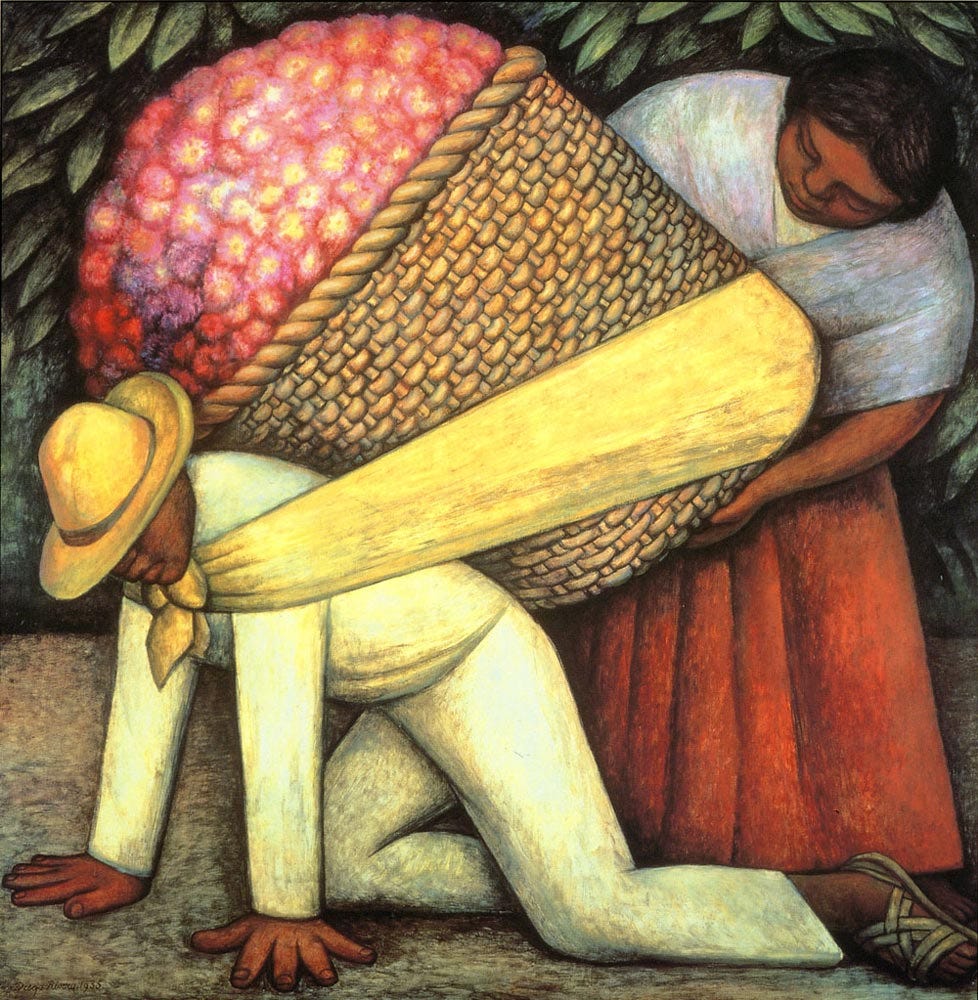 Diego Rivera, The Flower Carrier, 1935. San Francisco Museum of Modern Art.