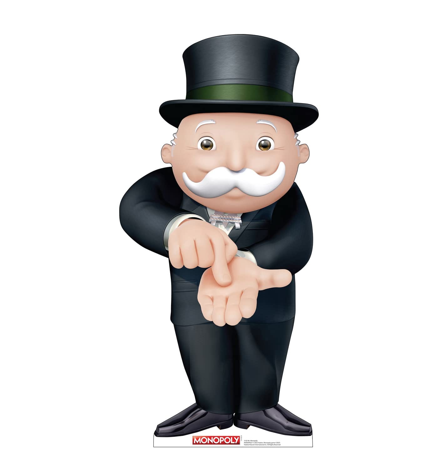 Amazon.com: Cardboard People Mr. Monopoly Cardboard Cutout Standup - Game  Monopoly : Home & Kitchen