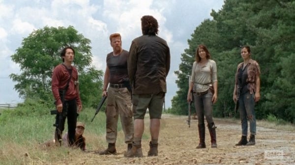 eugene comes clean on the walking dead self help to abraham images eugene comes clean on the walking dead self help to abraham images