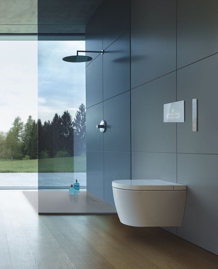Sensowash in bathroom