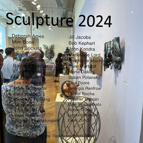 Gallery art from Arts League of Lowell Sculpture 2024 show