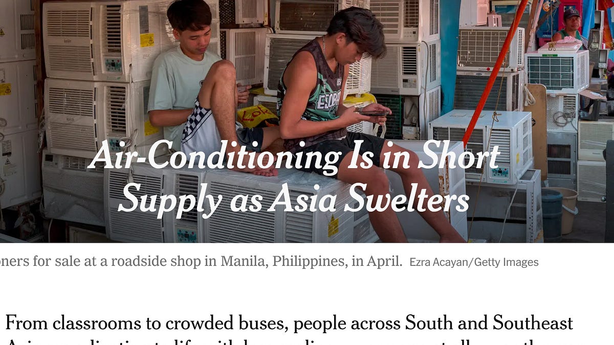 Adapting To Heat When Electricity Gets Expensive: Lessons From Asia’s Energy Crunch?
