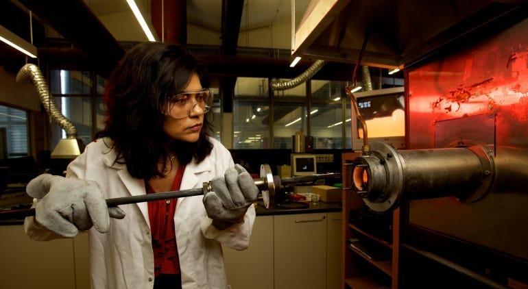 Professor Veena’s breakthrough Polymer Injection Technology, or ‘Green Steel’