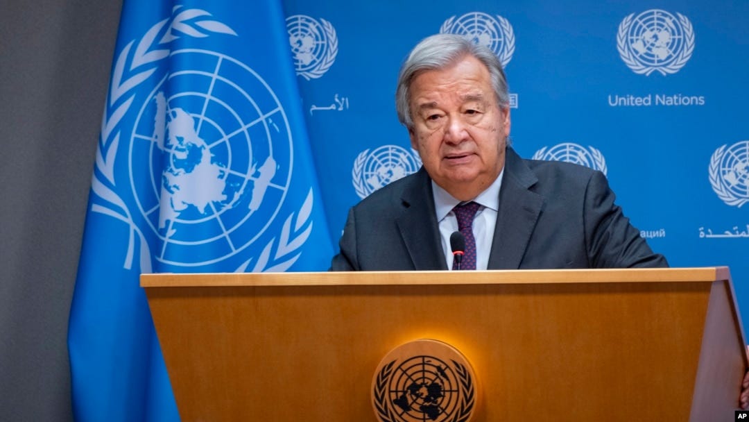 Secretario general de la ONU llama a Venezuela a “garantizar y respetar” derechos políticos y electorales Secretario general de la ONU llama a Venezuela a “garantizar y respetar” derechos políticos y electorales