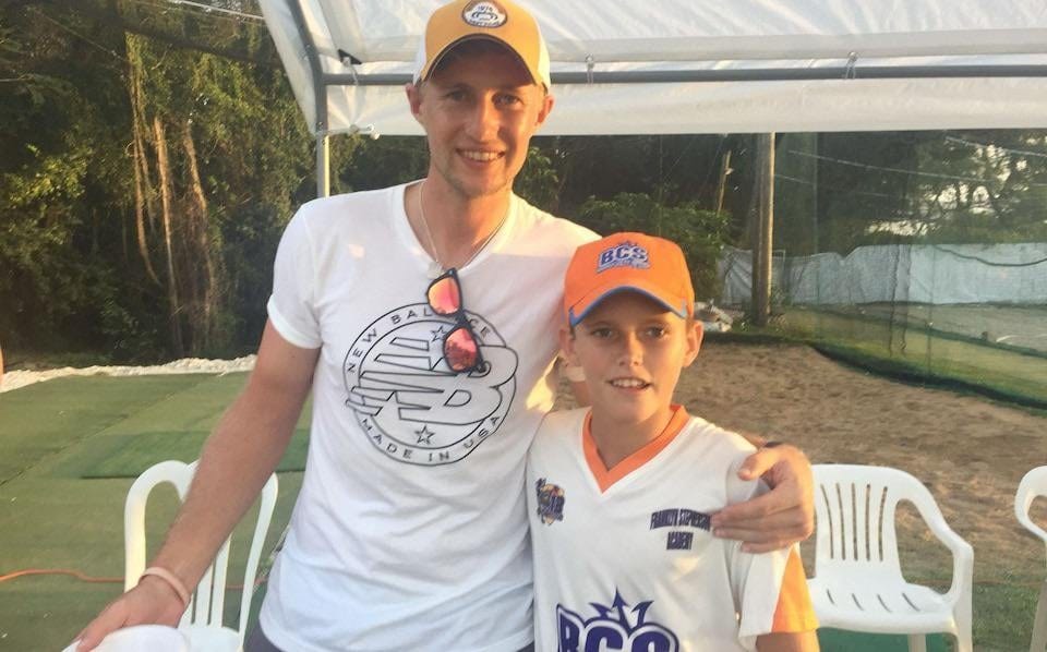 Joe Root with Young Jacob Bethell in Barbados. : r/EnglandCricket Joe Root with Young Jacob Bethell in Barbados. : r/EnglandCricket