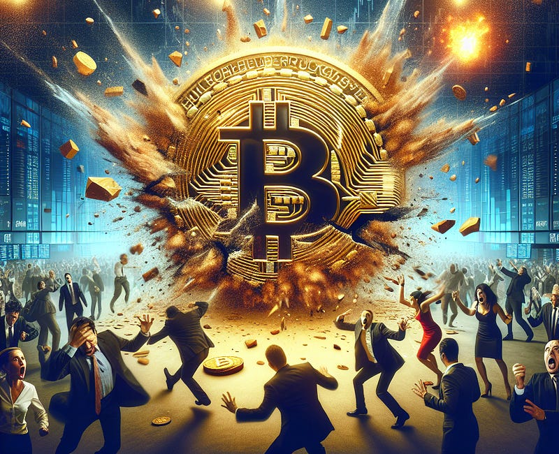 Plunge and a Partial Recovery— BTC Trading Bot Update April 15–2024