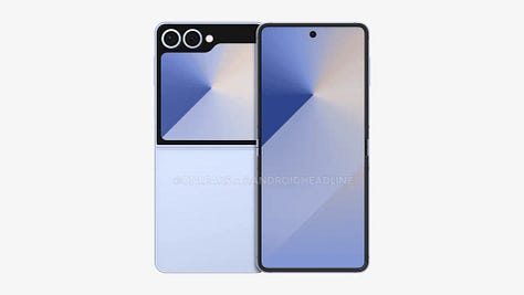 Galaxy z flip 7 leaks