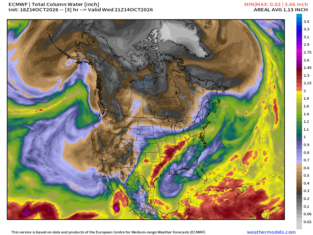 October 14, 2026 Wednesday Weather Update