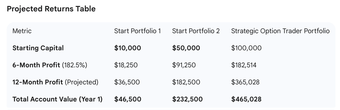 Why Invest in Strategic Options Trader?