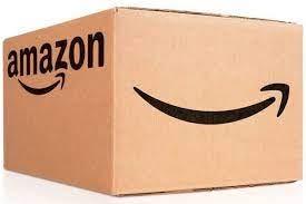 The Amazon Smile Logo on a shipping box - Chronically Hopeful