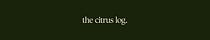The Citrus Log