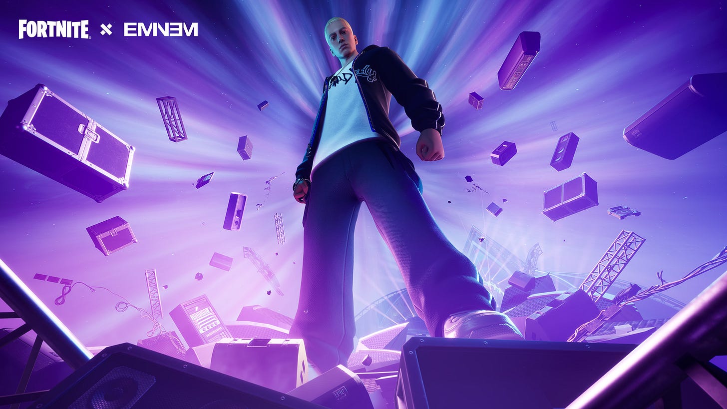 Eminem arriva su Fortnite: tre skin il 30 novembre e ...