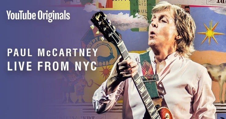 Paul mccartney youtube nyc Paul mccartney youtube nyc