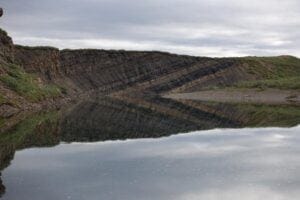 Part of the Nanushk formation