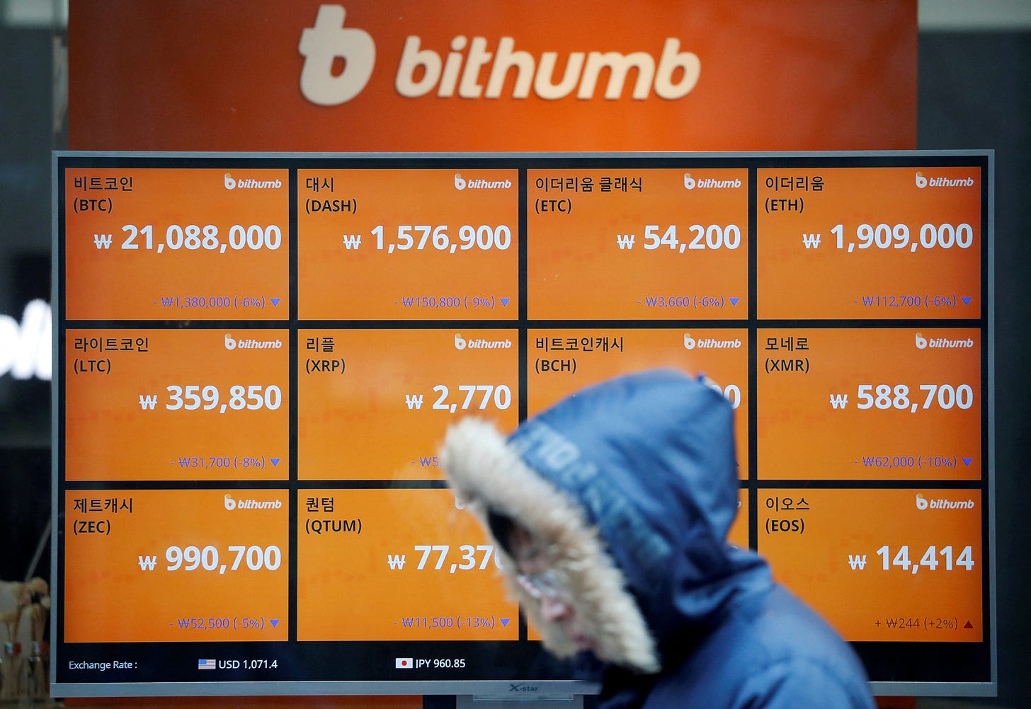 South Korea crypto exchange Bithumb says system flaws led to $40 billion  error | Reuters