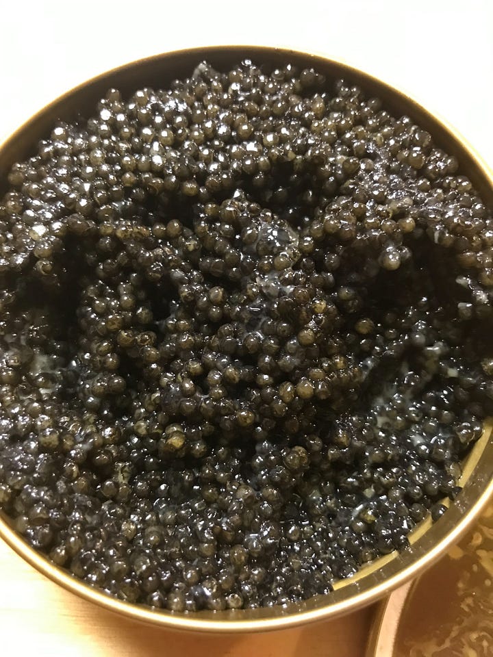 examples of gross caviar