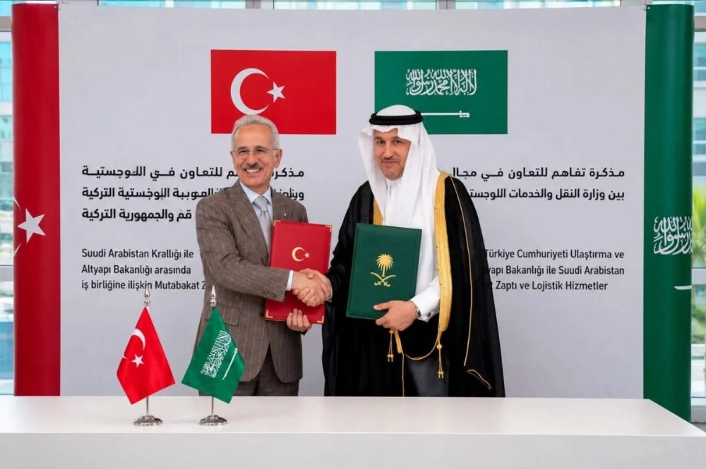 Saudi Arabia, Türkiye sign railway deal Saudi Arabia, Türkiye sign railway deal