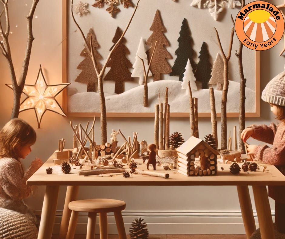The Art of Loose Parts Play in Winter