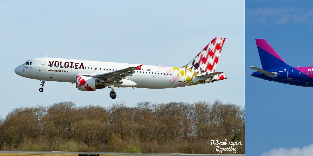 Charleroi Airport : Volotea vers Bordeaux, Wizz Air vers Chișinău
