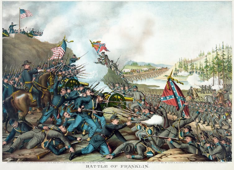 The battle of Franklin The battle of Franklin