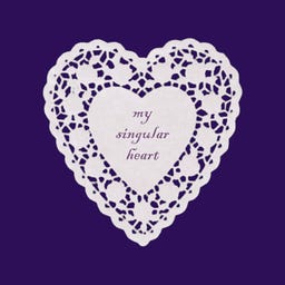 my singular heart logo