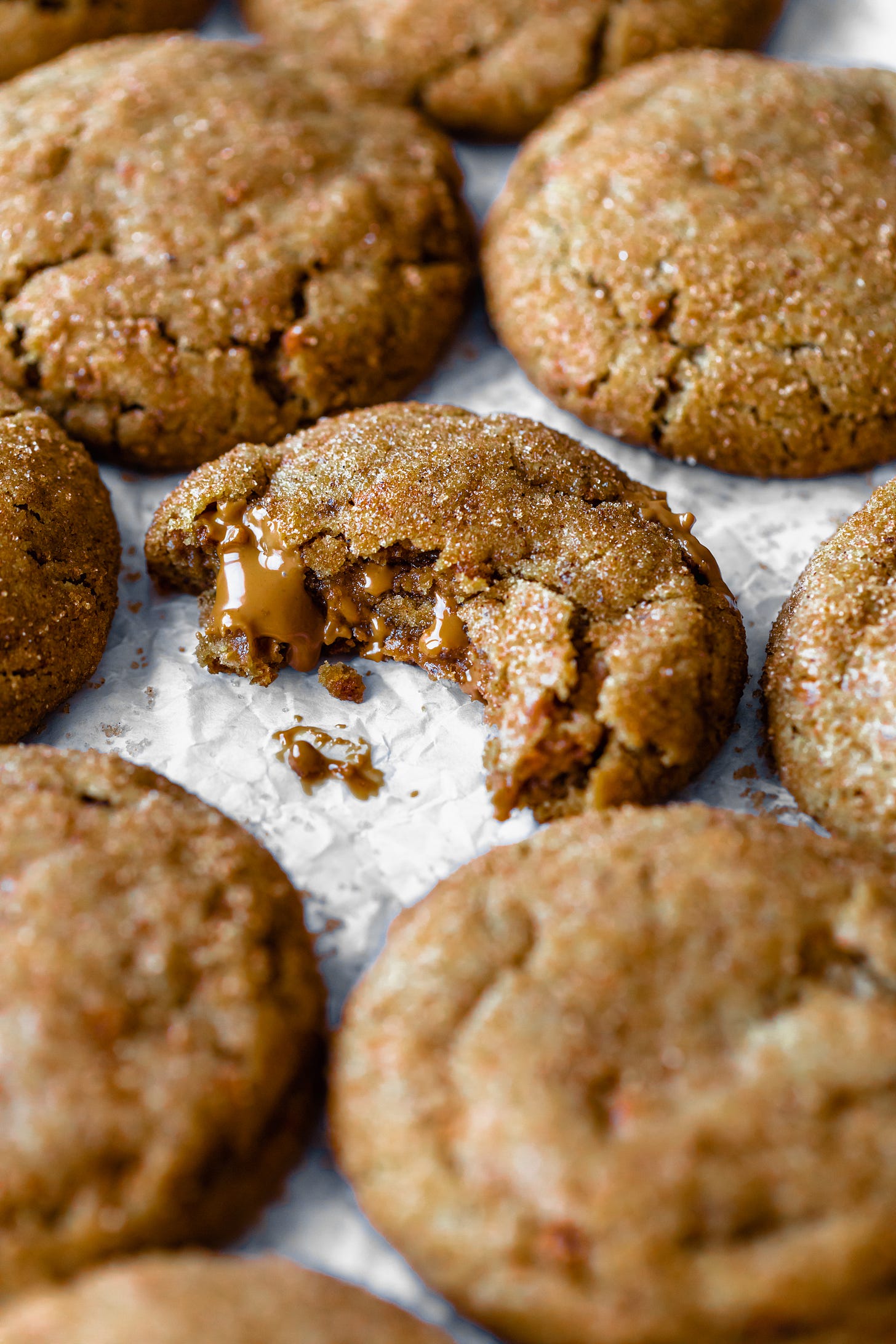 Vegan Biscoff cookie butter stuffed cookies Vegan Biscoff cookie butter stuffed cookies