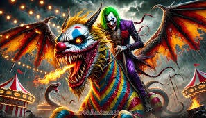 The Joker, an agent of chaos. 🃏🥤