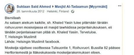 Aikaisemmin Suomessa ensimmäisenä aiheen “islamilainen pankki, joka tarjoaa korottomia lainoja muslimeille” laajasti esille tuonut oli Vasemmistoliiton entinen kansanedustaja, Aikaisemmin Suomessa ensimmäisenä aiheen “islamilainen pankki, joka tarjoaa korottomia lainoja muslimeille” laajasti esille tuonut oli Vasemmistoliiton entinen kansanedustaja,