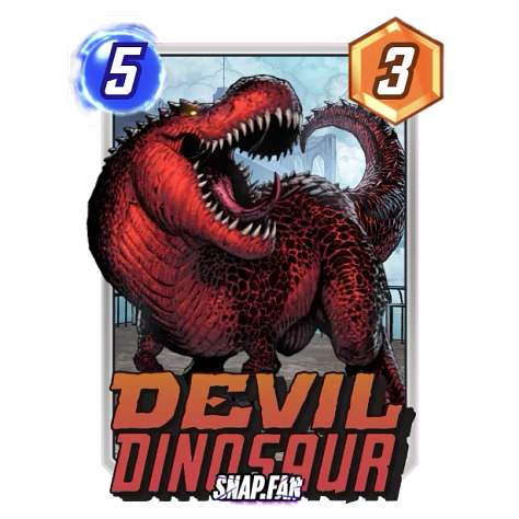 Devil Dinosaur, Gamora, and Aero side by side.
