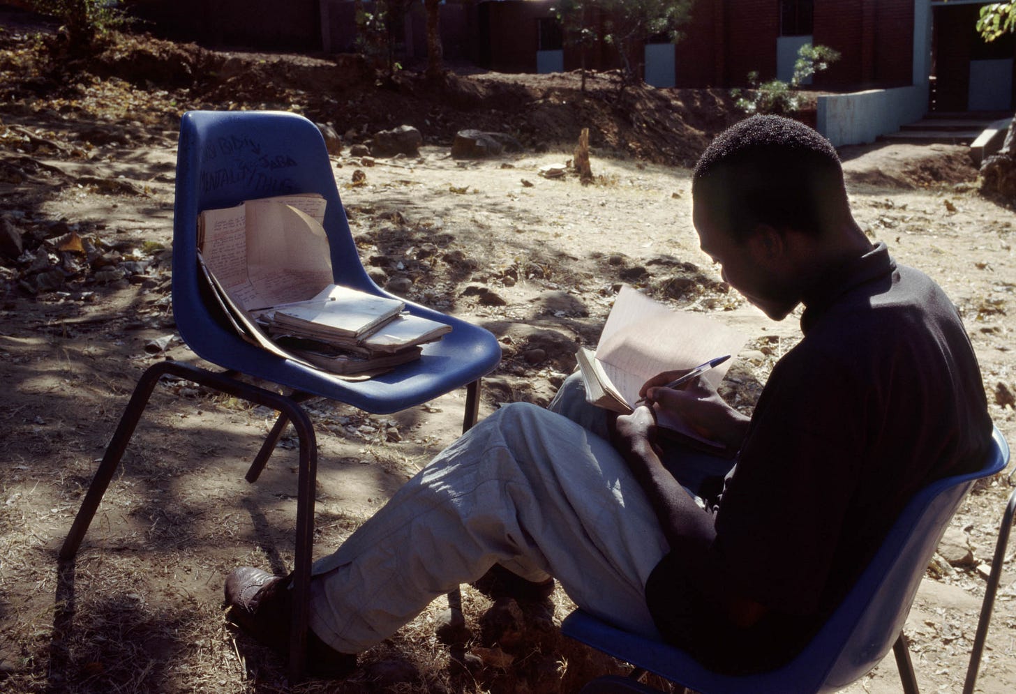 Schools often have only basic furniture for their students. Schools often have only basic furniture for their students.