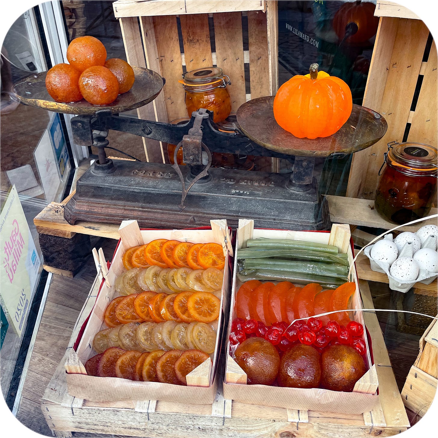 Candied fruit. Provence, France