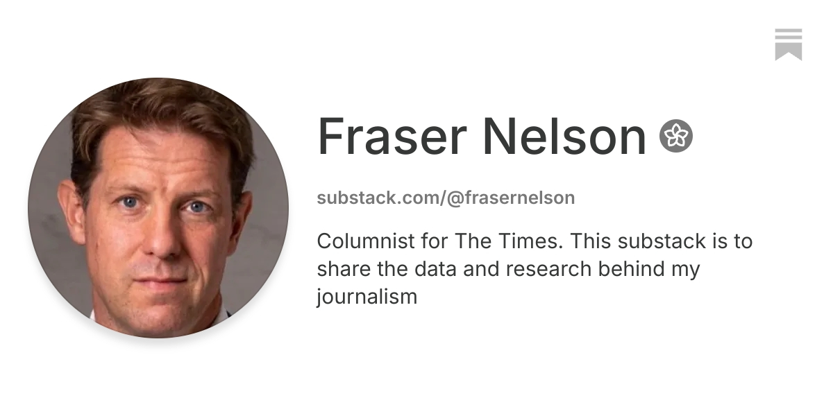 Fraser Nelson | Substack