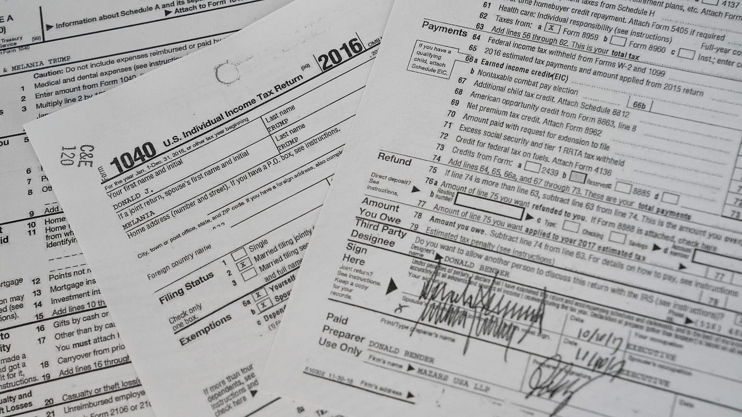 Trump's tax returns released by House Democrats: recap
