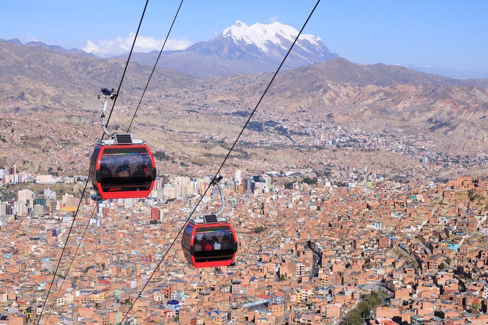 The World's Largest Urban Cable Car Transit System Is In This Unique South  American City