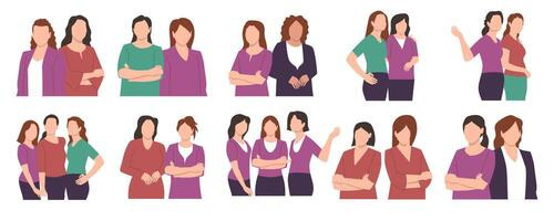 Woman Body Language Vector Art, Icons, and Graphics for Free Download